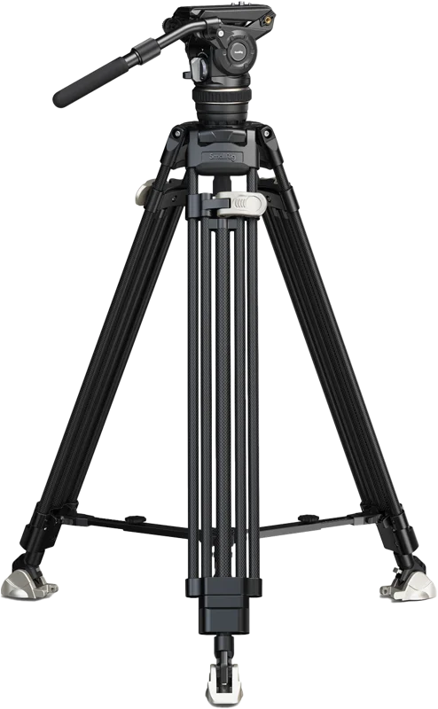 SmallRig 4463 Heavy-Duty Carbon Fiber Tripod Kit AD-120