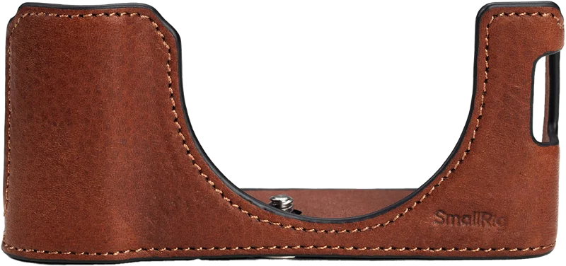 SmallRig 4699 Leather Half Case Kit for FUJIFILM X100VI (Brown)