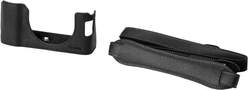 SmallRig 4700 Leather Half Case Kit for FUJIFILM X100VI (Black)