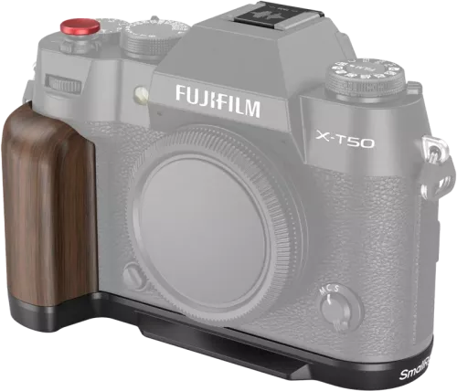 SmallRig 4784 Wooden L-Shape Grip for Fujifilm X-T50 Black