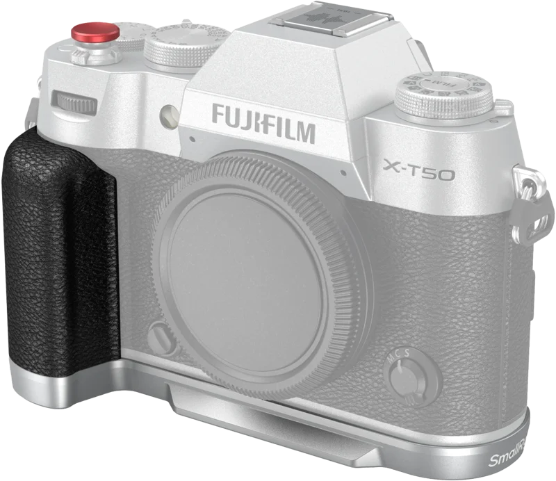 SmallRig 4713 Silicone L-Shape Handle for Fujifilm X-T50 Silver