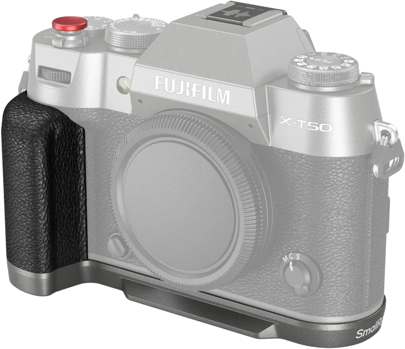 SmallRig 4712 Silicone L-Shape Handle for Fujifilm X-T50 Charcoal Silver