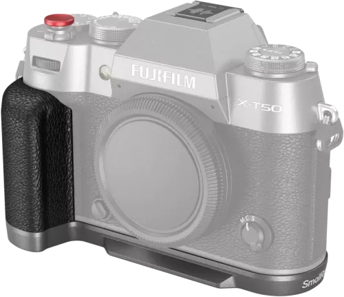 SmallRig 4712 Silicone L-Shape Handle for Fujifilm X-T50 Charcoal Silver