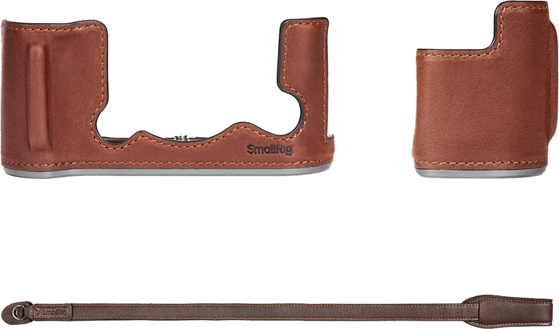 SmallRig 4710 Leather Half Case Kit for Fujifilm X-T50 Brown