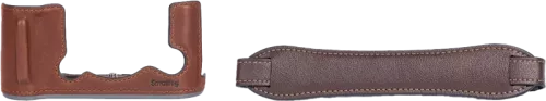 SmallRig 4710 Leather Half Case Kit for Fujifilm X-T50 Brown