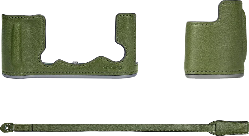 SmallRig 4711 Leather Half Case Kit for Fujifilm X-T50 Green