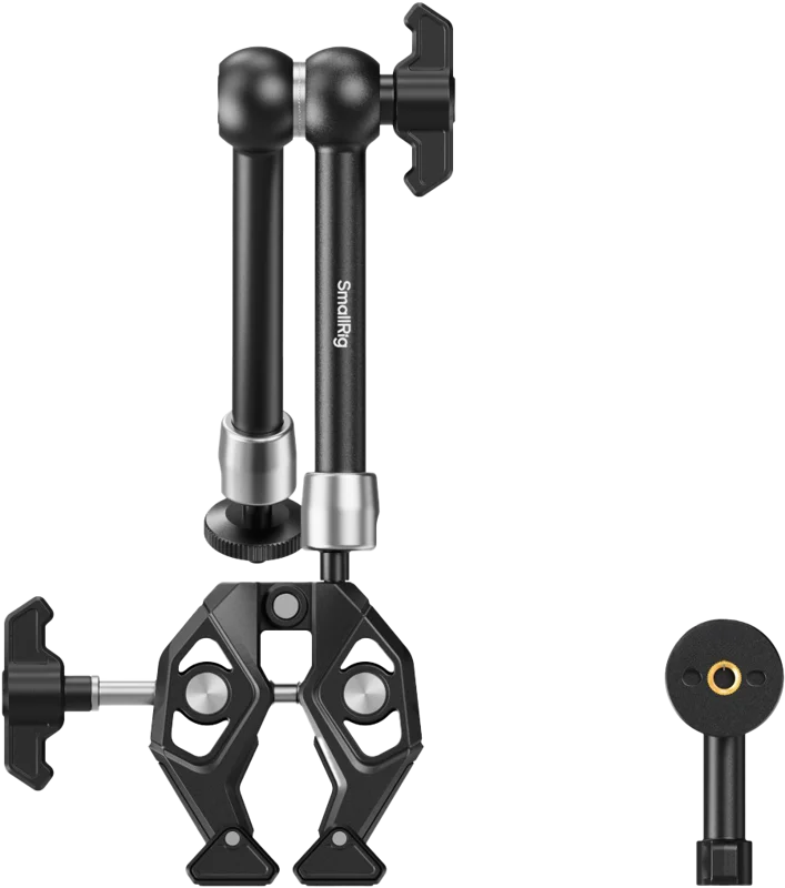 SmallRig 4454 Crab-Shaped Super Clamp Kit with Magic Arm