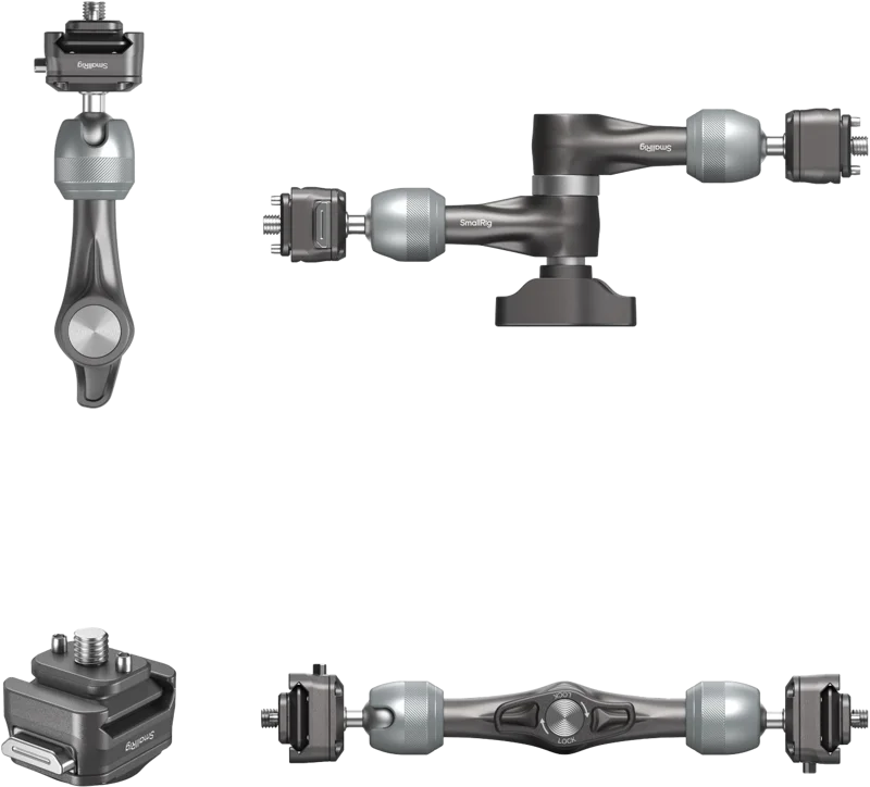 SmallRig 4490 HawkLock H21 Quick Release Rosette Magic Arm (7")