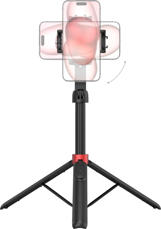 SmallRig 4729 Portable Selfie Stick Tripod ST-25 Black