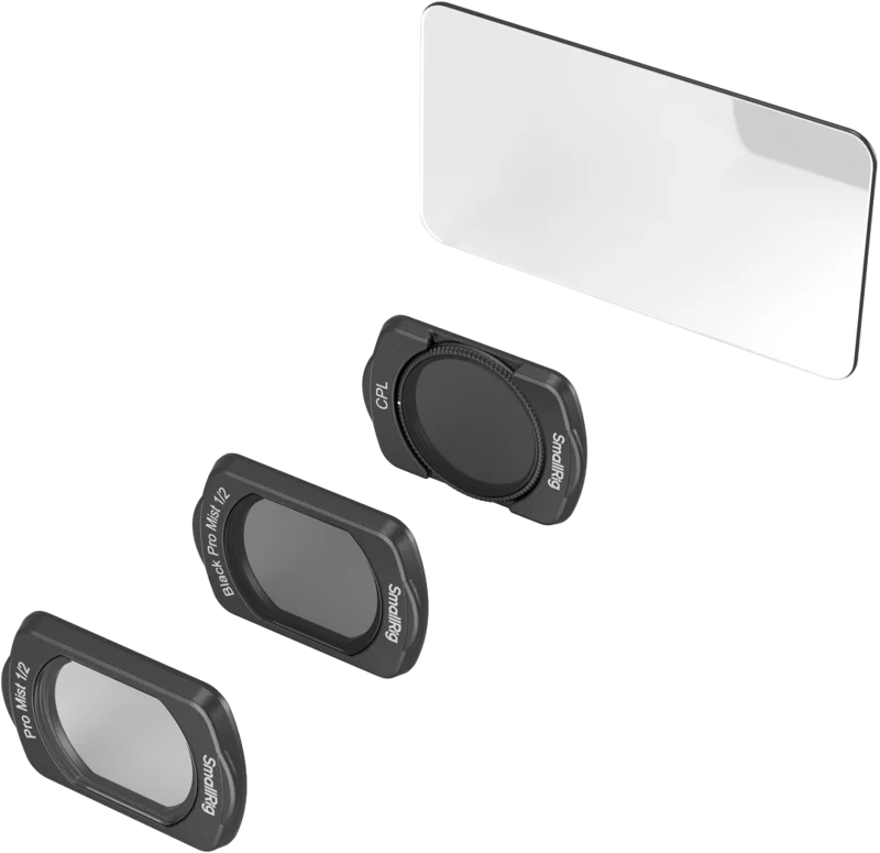 SmallRig 4775 Black / White Mist & CPL Filter Set for DJI Osmo Pocket 3