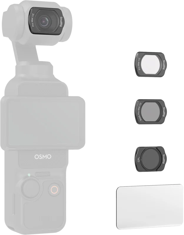 SmallRig 4775 Black / White Mist & CPL Filter Set for DJI Osmo Pocket 3