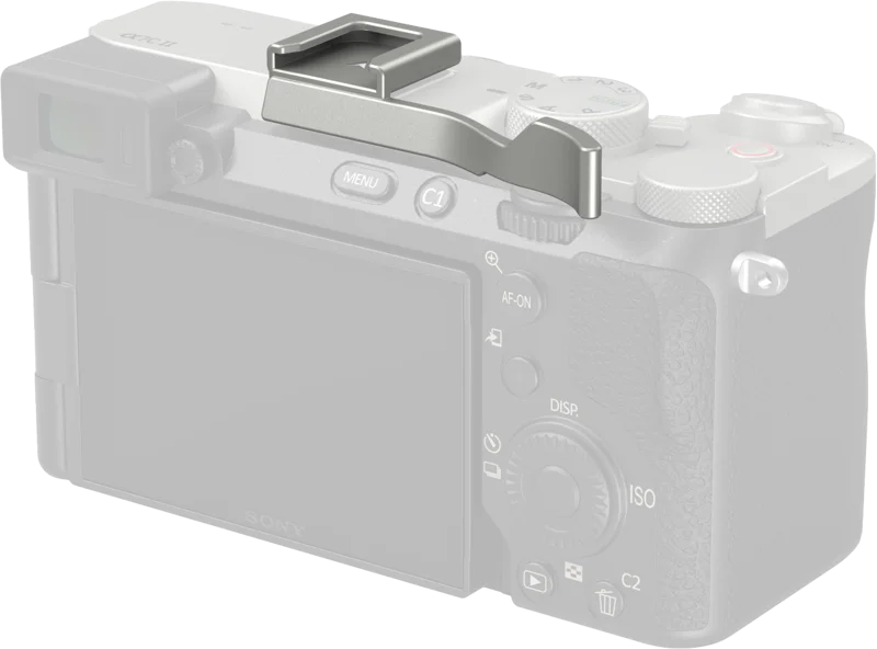 SmallRig 4818 Thumb Grip for Sony Alpha 7C II / Alpha 7CR / Alpha 7C Silver