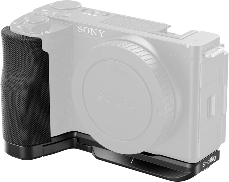 SmallRig 4778 L-Shape Mount Plate with Silicone Handle for Sony ZV-E10 II