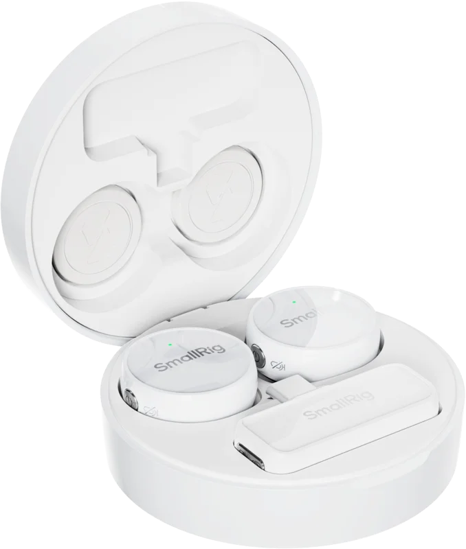 SmallRig 4706 S 60 Wireless Microphone White (USB-C Version)