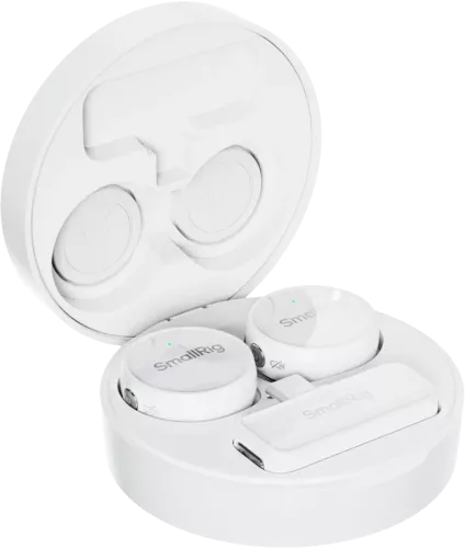 SmallRig 4706 S 60 Wireless Microphone White (USB-C Version)
