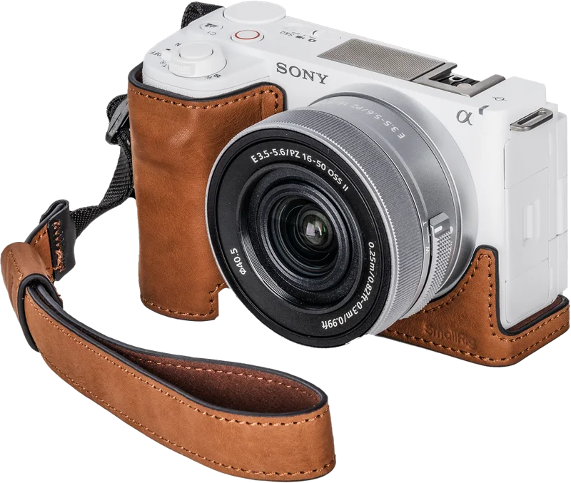 SmallRig 4889 Leather Case Kit for Sony ZV-E10 II Brown