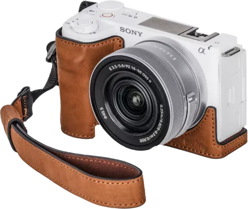 SmallRig 4889 Leather Case Kit for Sony ZV-E10 II Brown