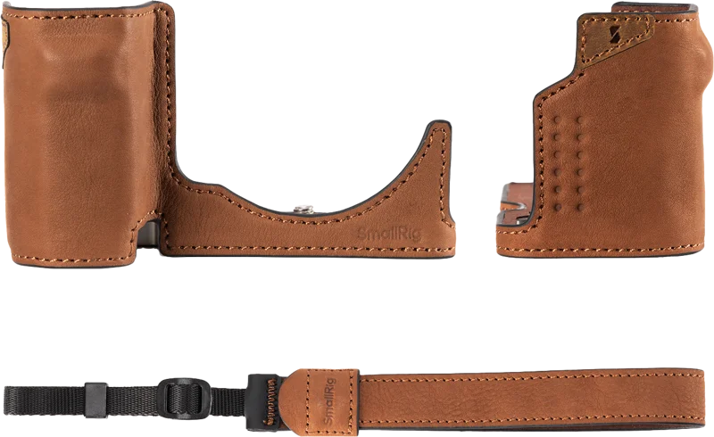 SmallRig 4889 Leather Case Kit for Sony ZV-E10 II Brown