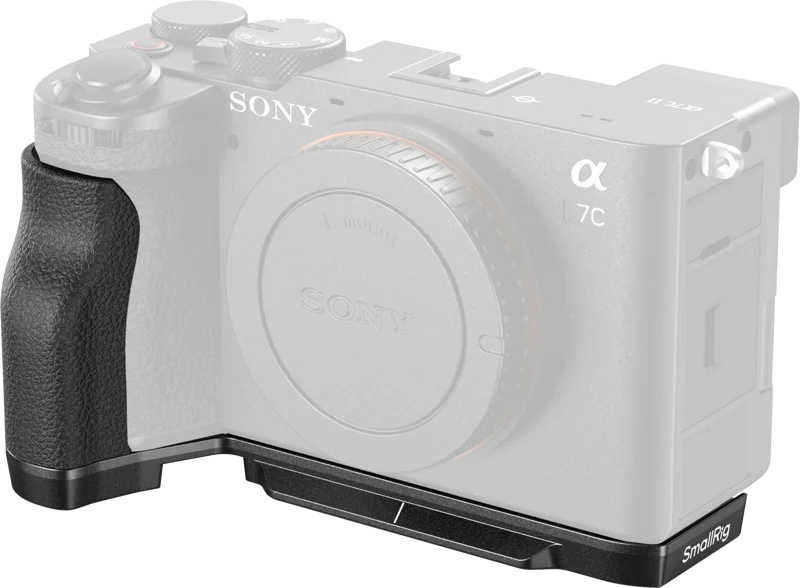 SmallRig 4797 L-Shape Mount Plate with Silicone Handle for Sony Alpha 7C II / Alpha 7CR