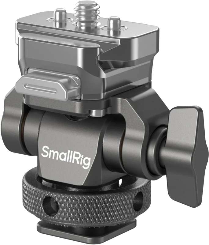 SmallRig 4888 HawkLock Quick Release Monitor Support with H21 Cold Shoe Mount