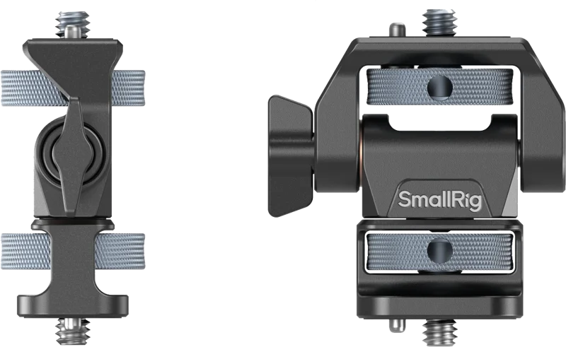 SmallRig 4886 Swivel and Tilt Adjustable Monitor Support with 1/4"-20 Screws