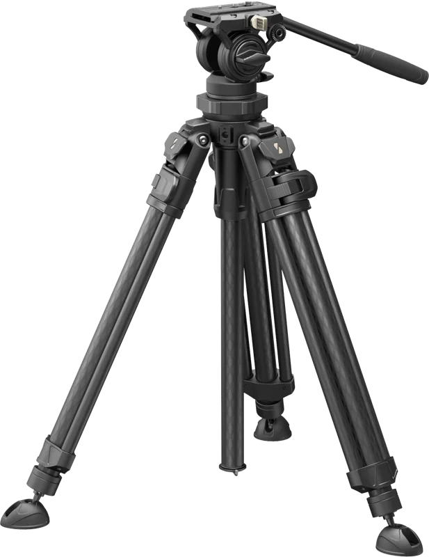 SmallRig 4420 Lightweight Video Carbon Fiber Tripod Kit AD-50 Pro