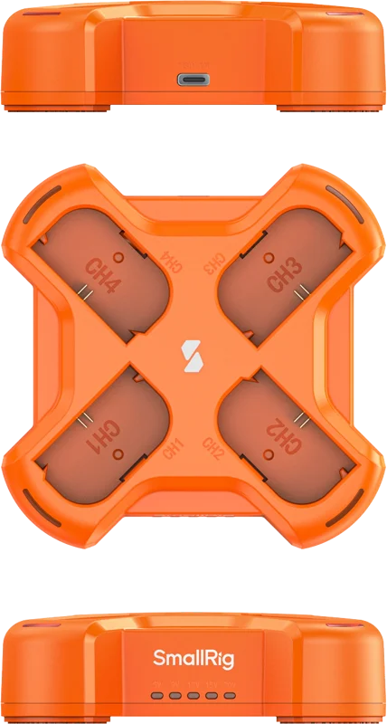 SmallRig 4838 LP-E6NH 4-Channel Camera Battery Charger