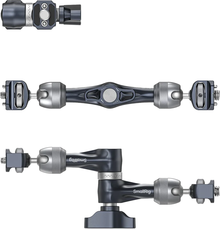 SmallRig 4899 Rosette Magic Arm (7") with ARRI Locating Screw