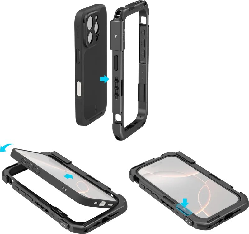 SmallRig 5005 Mobile Dual Handheld Kit for iPhone 16 Pro Max