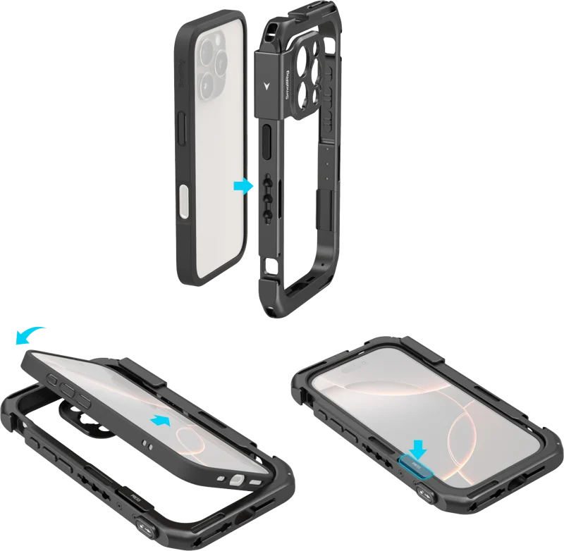 SmallRig 5008 Mobile Video Cage Basic Edition for iPhone 16 Pro