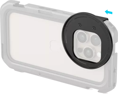 SmallRig 5010 Attachable Filter Adapter for iPhone 16 Series Cage 67mm