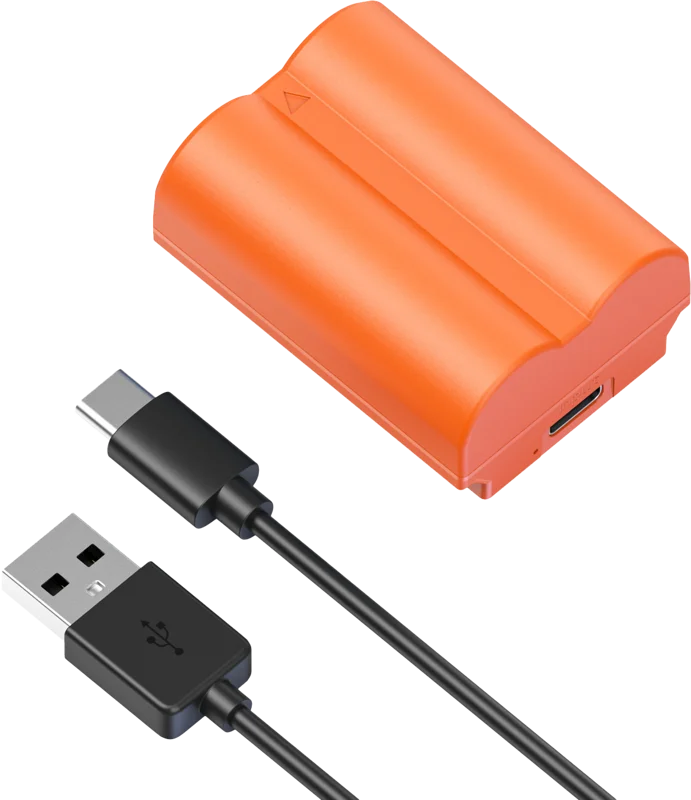 SmallRig 4970 NP-W235 USB-C Rechargeable Camera Battery Orange