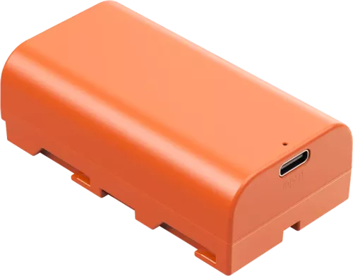 SmallRig 4971 NP-F550 USB-C Rechargeable Camera Battery Orange