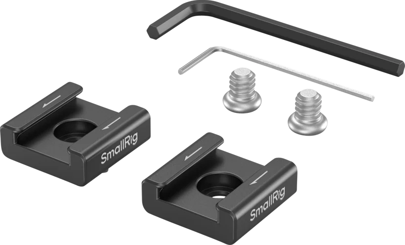 SmallRig 5032 Anti-Twist Cold Shoe Mount Support (2pcs)