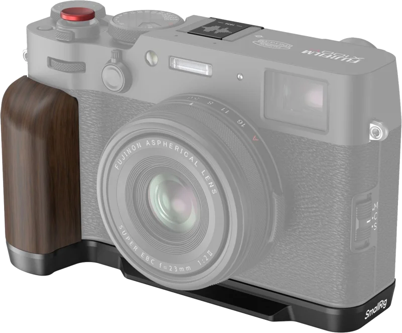 SmallRig 4805 Wooden L-Shape Grip for FUJIFILM X100VI / X100V Black