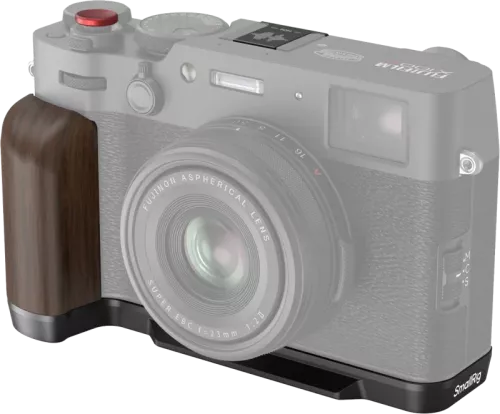 SmallRig 4805 Wooden L-Shape Grip for FUJIFILM X100VI / X100V Black