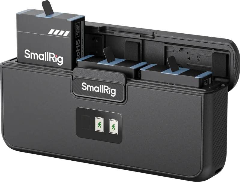 SmallRig 4565 GoPro Camera Battery Kit (3pcs + Charger case)