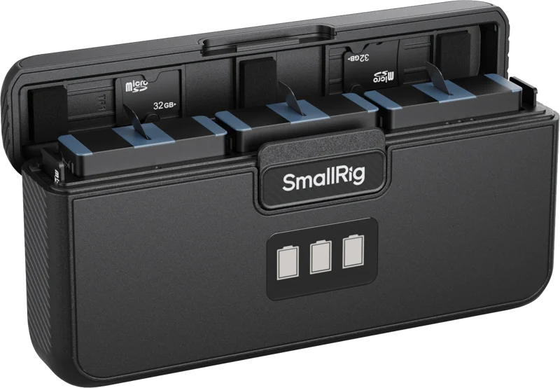 SmallRig 4565 GoPro Camera Battery Kit (3pcs + Charger case)