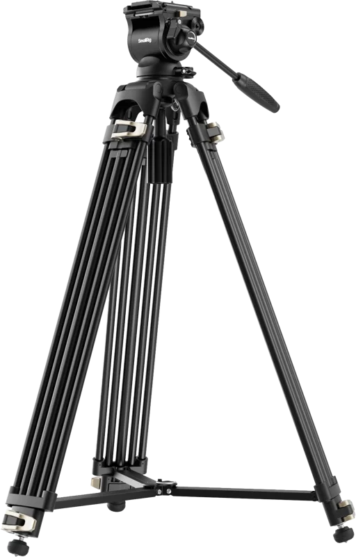 SmallRig 4686 Heavy-Duty Fluid Head Video Tripod Kit AD-01S