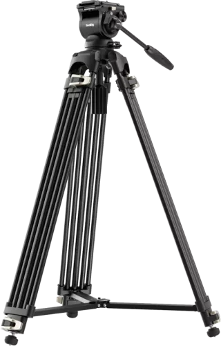 SmallRig 4686 Heavy-Duty Fluid Head Video Tripod Kit AD-01S