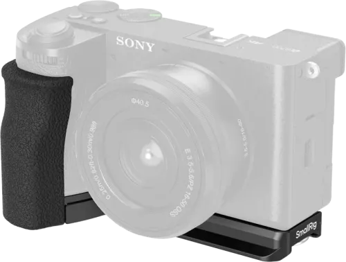 SmallRig 5061 L-Shape Mount Plate with Silicone Handle for Sony A6700