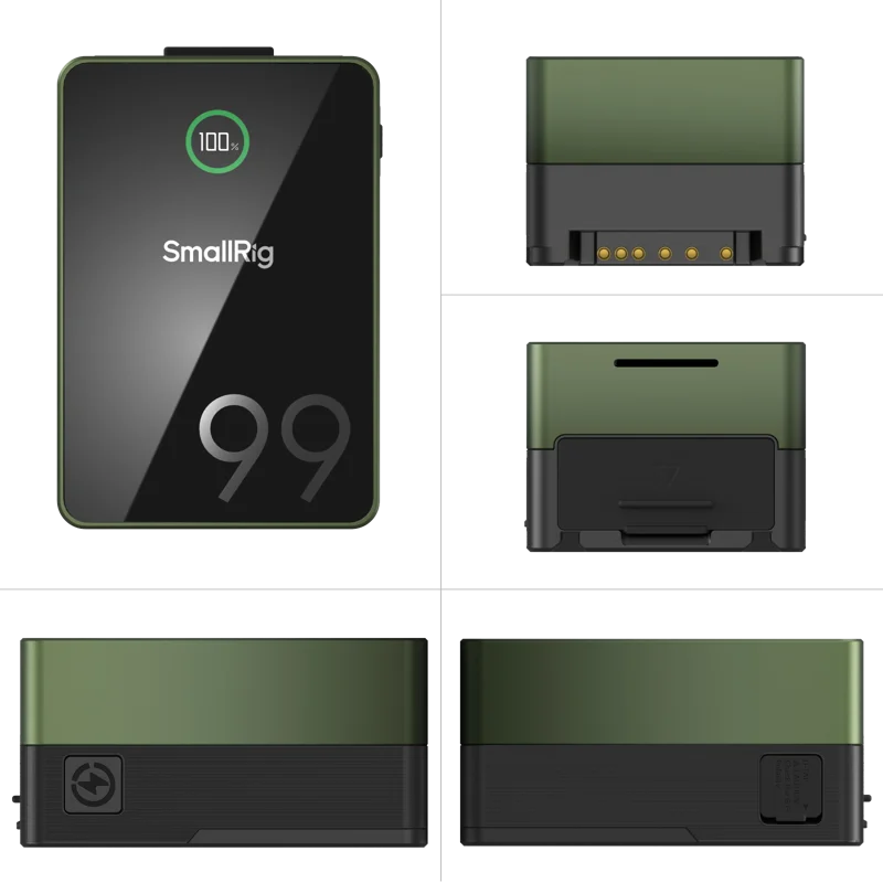 SmallRig 4974 VB99 Pro mini V Mount Battery Green