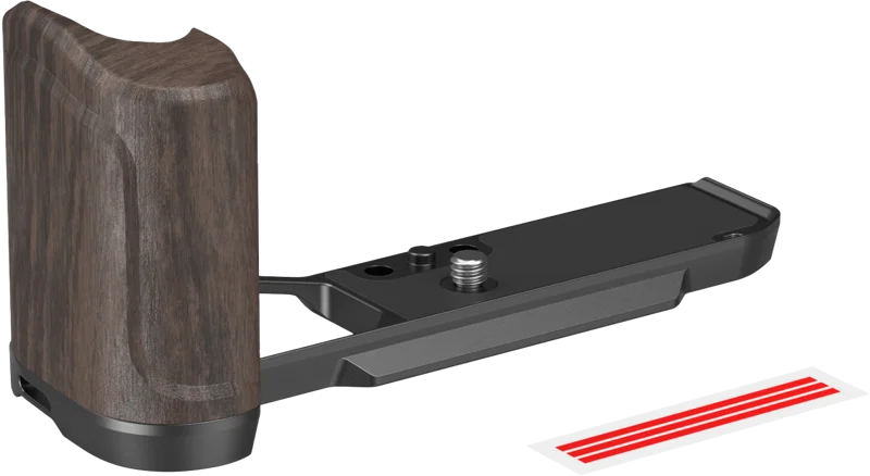 SmallRig 4801 L-Shape Mount Plate with Wooden Handle for Nikon Z f