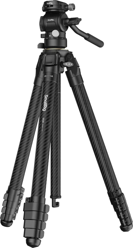 SmallRig 5028 Portable Carbon Fiber Travel Tripod Kit