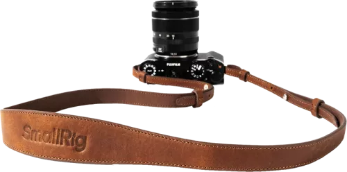 SmallRig 5209 Universal Leather Camera Shoulder Strap Brown