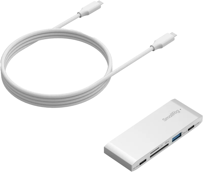 SmallRig 4746 5-in-1 Memory Card Reader for Travel Photography