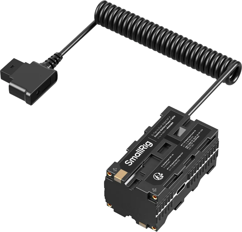 SmallRig 4884 D-Tap to Dual-Sided NP-F Dummy Battery Power Cable