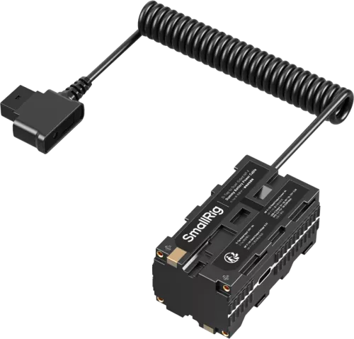 SmallRig 4884 D-Tap to Dual-Sided NP-F Dummy Battery Power Cable