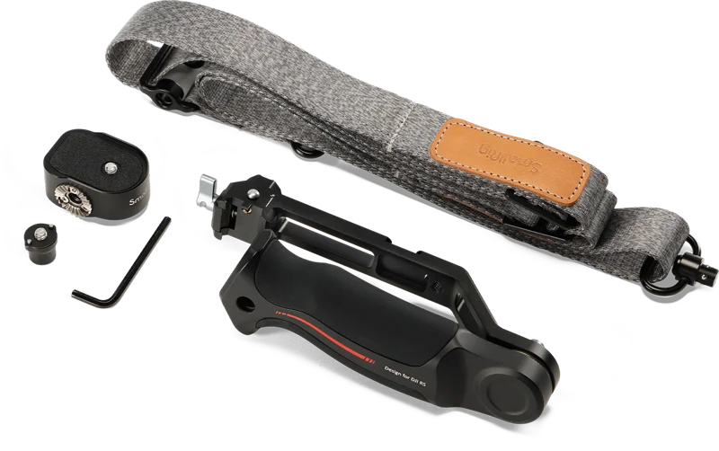 SmallRig 4383B Sling Handle with Weight-Reducing Shoulder Strap Kit for DJI RS 2, 3, 3Pro, 4, 4Pro
