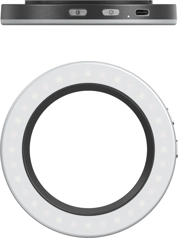 SmallRig 5203 Vibe P30 67mm Ring LED Video Light Universal Threaded Filter Adapter Kit